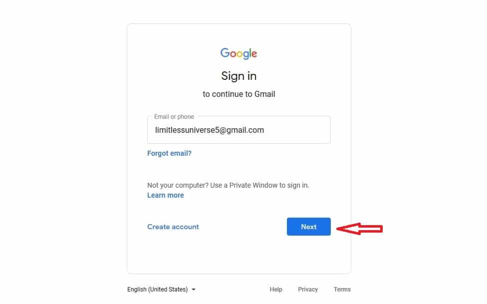 Create a Google or Gmail account